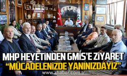 MHP Heyetinden GMİS'e ziyaret! "Her türlü mücadelenizde yanınızdayız"