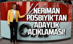 Neriman Posbıyık'tan adaylık açıklaması!