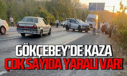 Gökçebey’de kaza: Çok sayıda yaralı var!