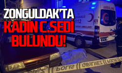 Zonguldak’ta kadın c.sedi bulundu: Polis olay yerinde!