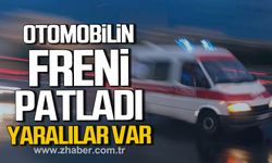 Zonguldak'ta otomobilin freni patladı! Yaralılar var