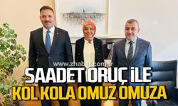 Ahmet Çolakoğlu ve Mustafa Çağlayan Saadet Oruç ile Zonguldak ve yatırımları konuştu!