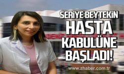 Kdz. Ereğli Devlet Hastanesi'nde Uzm. Dr. Seriye Beytekin hasta kabulüne başladı!