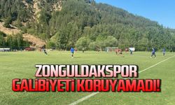 Zonguldakspor galibiyeti koruyamadı!