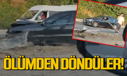 Ereğli’de kaza: Ölümden döndüler!