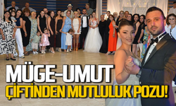 Müge-Umut çiftinden mutluluk pozu!