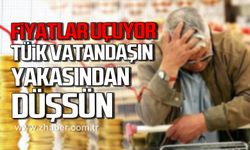 Ali Topaloğlu; "Fiyatlar uçuyor, TÜİK vatandaşın yakasından düşsün"