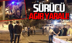Ereğli-Alaplı yolunda kaza: Sürücü ağır yaralı!