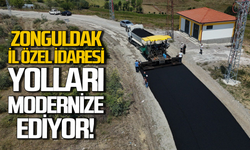 Zonguldak İl Özel İdaresi yolları modernize ediyor!