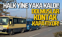 Zonguldak’ta Halk Otobüsü görevini yapan dolmuşlar pes etti!