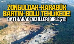 Zonguldak, Bartın, Karabük Bolu tehlikede! Batı Karadeniz illeri birleşti!