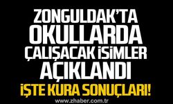 Zonguldak'ta TYP kapsamında okullarda çalışacak isimler belli oldu! İşte kura sonuçları...
