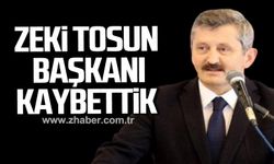Zeki Tosun hayatını kaybetti!
