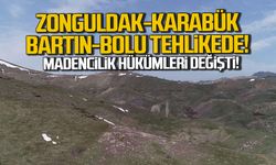 Zonguldak,Karabük,Bartın ve Bolu tehlikede! Madencilik hükümleri değişti!