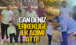 Can Deniz erkekliğe ilk adımını attı!