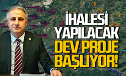 Su sorunu bitiyor: Dev proje başlıyor!