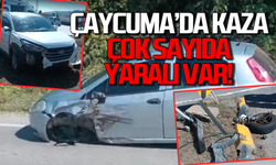 Çaycuma’da kaza: Çok sayıda yaralı var!