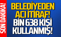 Belediyeden itiraf: Bin 683 kişi kaçak su kullanmış!