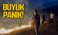 Yangın korku yaşattı: Büyük panik!