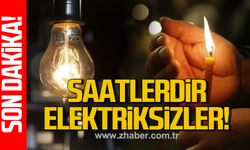 Kdz. Ereğli saatlerdir elektriksiz kaldı!