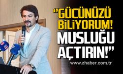 Eylem Ertuğrul'dan Ticaret Fuarı’nda çağrı! ''Musluğu açtırın!''