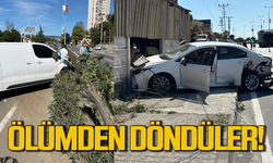 Ereğli’de kaza: Sürücüler ölümden döndü!