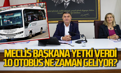 Halk Otobüsleri ne zaman gelecek? Meclis Tahsin Erdem’e yetki verdi