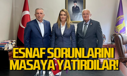 Zonguldak esnafının sorunlarını dinlediler!