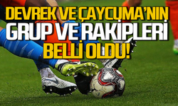 Devrek Belediyespor ve Çaycumaspor'un grubu ve rakipleri belli oldu!
