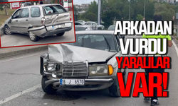 Bartın'da trafik kazası: Yaralılar var!