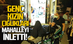 Genç kızın imdadına vatandaşlar ve sağlık ekipleri yetişti!