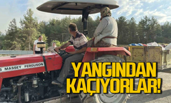Yangından kaçıyorlar: 5 köy tahliye ediliyor!