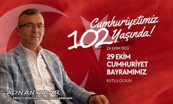 Adnan Alar'dan 29 Ekim Cumhuriyet Bayramı mesajı