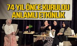 74. yıldönümüne özel anlamlı etkinlik