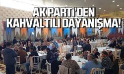 Ak Parti Çaycuma'dan kahvaltılı dayanışma