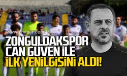 Zonguldakspor Can Güven'le ilk yenilgisini aldı