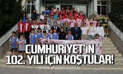 Cumhuriyet’in 102. Yılı için koştular!