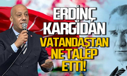 Erdinç Kargidan vatandaşlardan ne talep etti?
