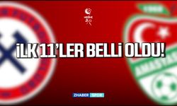 TCH GROUP Zonguldakspor-Amasyaspor maçının 11’leri belli oldu
