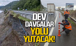 Ereğli-Alaplı’da büyük tehlike: Dev dalgalar yolu yutacak!