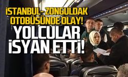 İstanbul Zonguldak otobüsünde olay! Yolcular isyan etti!