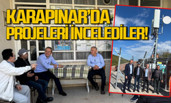 AK Parti Karapınar’da projeleri inceledi!