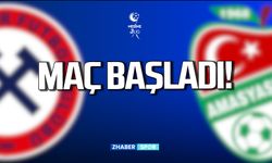 TCH GROUP Zonguldakspor-Amasyaspor maçı başladı