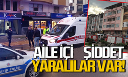 Çaycuma'da aile içi şiddet! Ekipler olay yerinde!