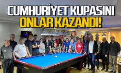 Zonguldak'ta 29 Ekim Cumhuriyet Kupası Bilardo turnuvası düzenlendi