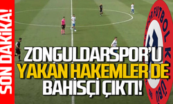 Zonguldakspor’u yakan hakemler de bahisçi çıktı: PFDK'ye sevk edildiler!
