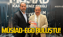 MÜSİAD-EGD buluşması: Proje ve çalışmalar masaya yatırıldı