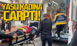 Ereğli'de yaşlı kadın ölümden döndü: Darbeyle yere yığıldı!