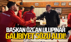Özcan Ulupınar futbolcularla buluştu: Galibiyet sözü aldı!