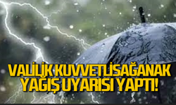 Zonguldak’a kuvvetli sağanak yağış uyarısı!